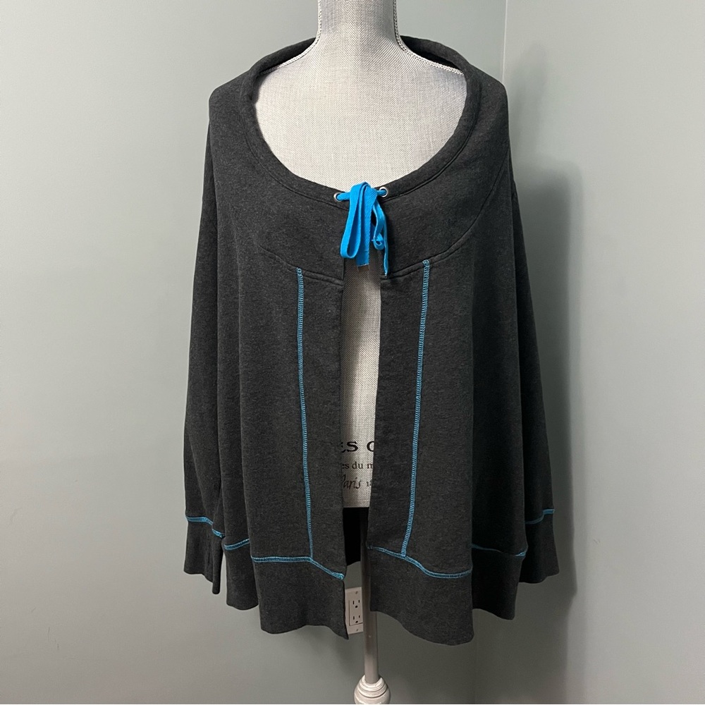 PENNINGTONS Active Zone open front cardigan sweater womens size 2X long sleeve
